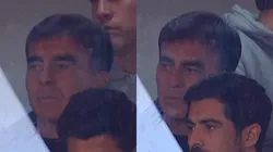 Gustavo Quinteros miró en el estadio el empate de Independiente. Debutará ante Racing. (Foto: El Gráfico)