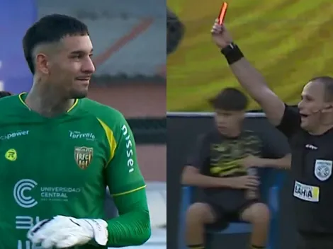 Intentó ser como "Jarita" pero el VAR lo pilló chanchito y recibió roja directa