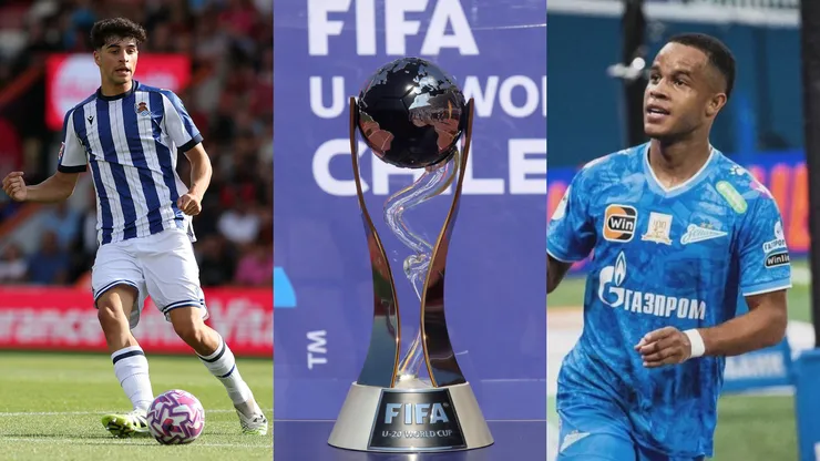 Los 10 jugadores más valiosos del Mundial Sub 20 Chile 2025.