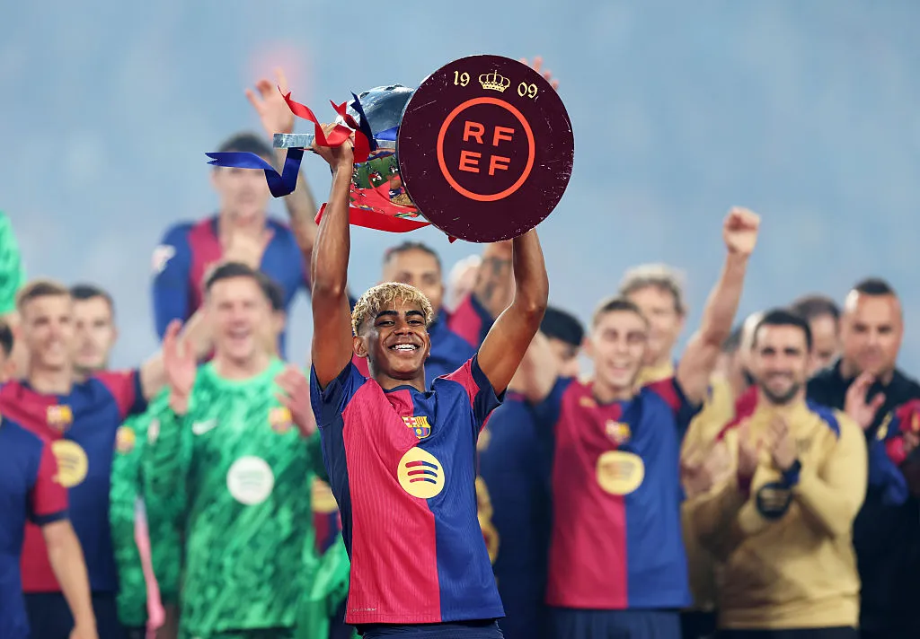Lamine Yamal no obtuvo el permiso del Barcelona para jugar el Mundial Sub 20 (Getty Images).
