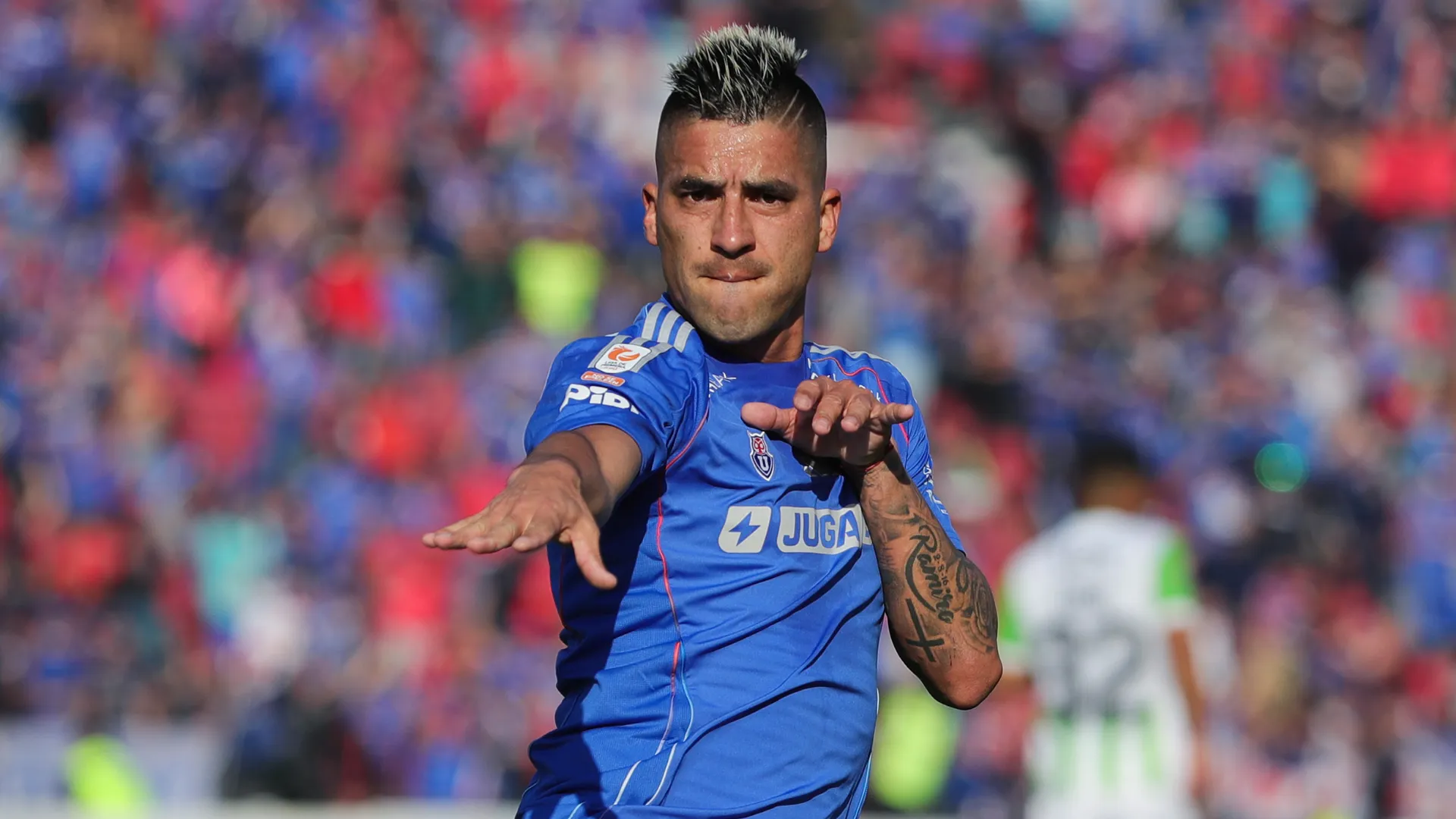 Leandro Fernández es el único delantero de Universidad de Chile con contrato vigente para 2026. (Imagen: Photosport)