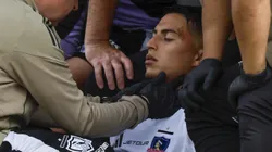 Jonathan Villagra sufrió un TEC en la Supercopa. (Foto: Andrés Pina/Photosport)