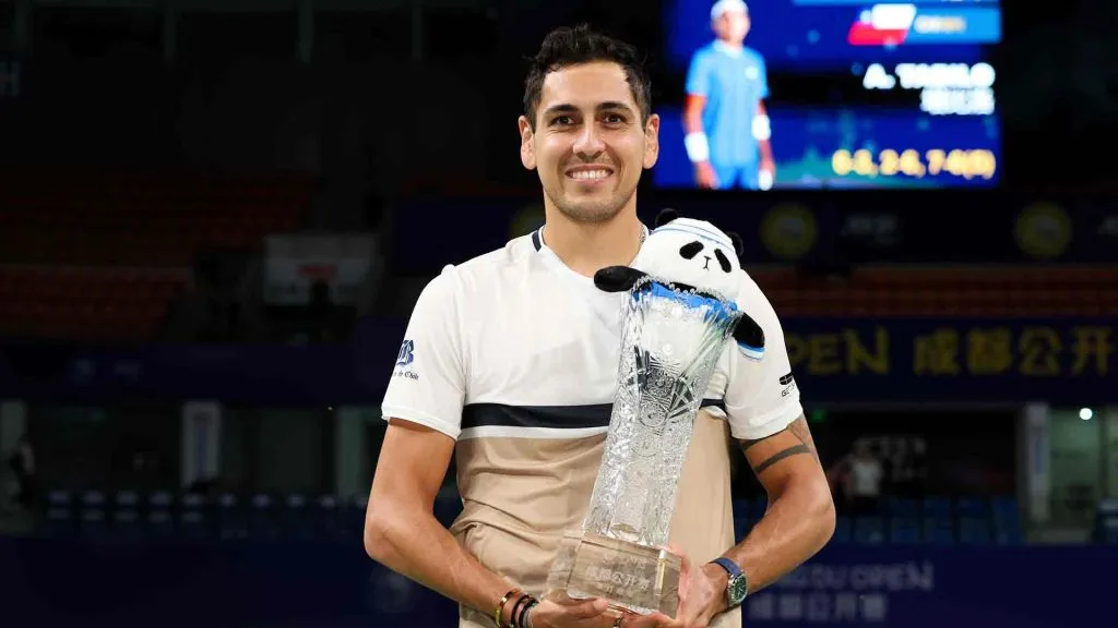 Alejandro Tabilo, campeón en Chengdú, China.