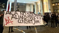 Hinchas de la U reciben a Alianza Lima en Coquimbo.