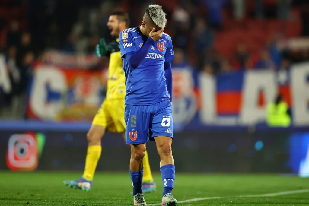 Leandro Fernández no ha tenido un buen año con la U. | Foto: Photosport