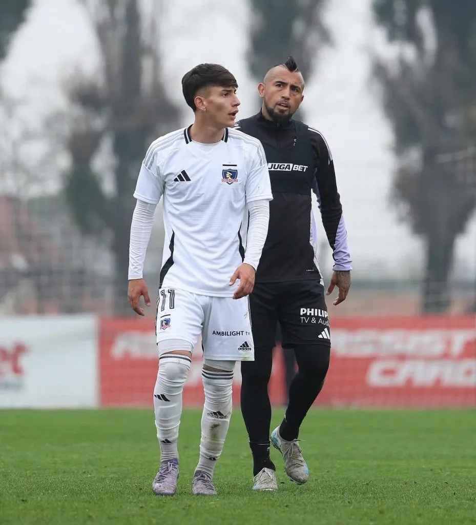Martín Lucero ya ha sido probado ante el primer equipo de Colo Colo.