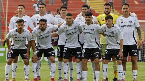 En Colo Colo alistan la formación para enfrentar a Iquique. (Foto: Andrés Piña/Photosport)