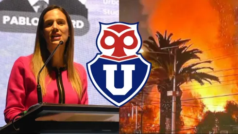 Alcaldesa de La Serena implacable contra U. de Chile luego del incendio provocado por algunos hinchas en su comuna.