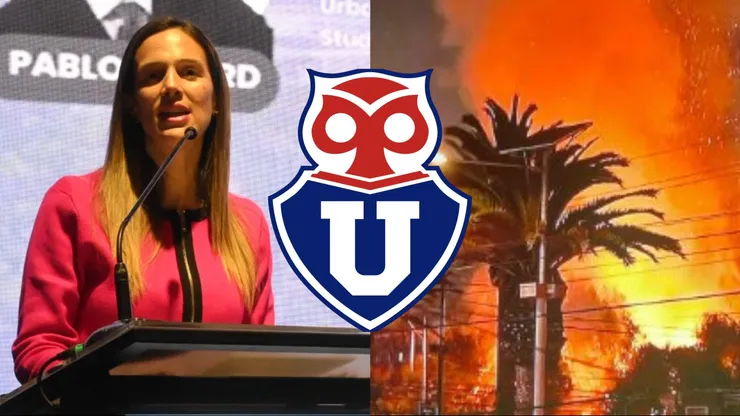 Alcaldesa de La Serena implacable contra U. de Chile luego del incendio provocado por algunos hinchas en su comuna.