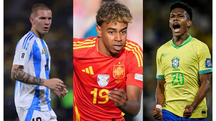 Lamine Yamal, Franco Mastantuono y Endrick son tres de las grandes figuras que pudieron haber estado en el Mundial Sub-20.