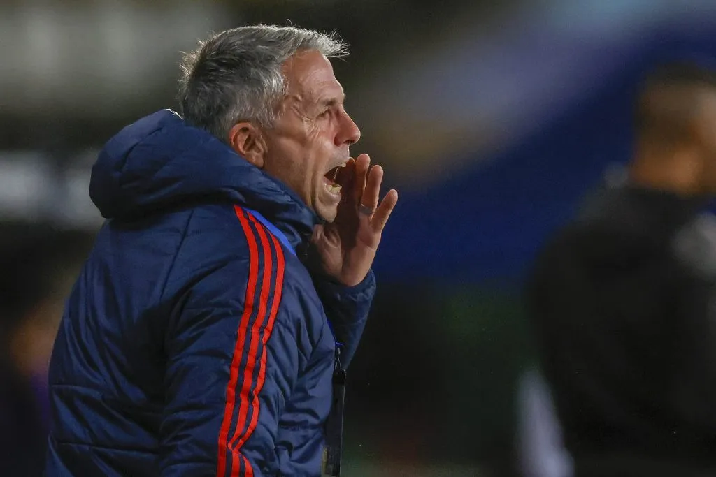 Gustavo Álvarez vibró con la clasificación de Universidad de Chile en Copa Sudamericana. (Créditos: Photosport)