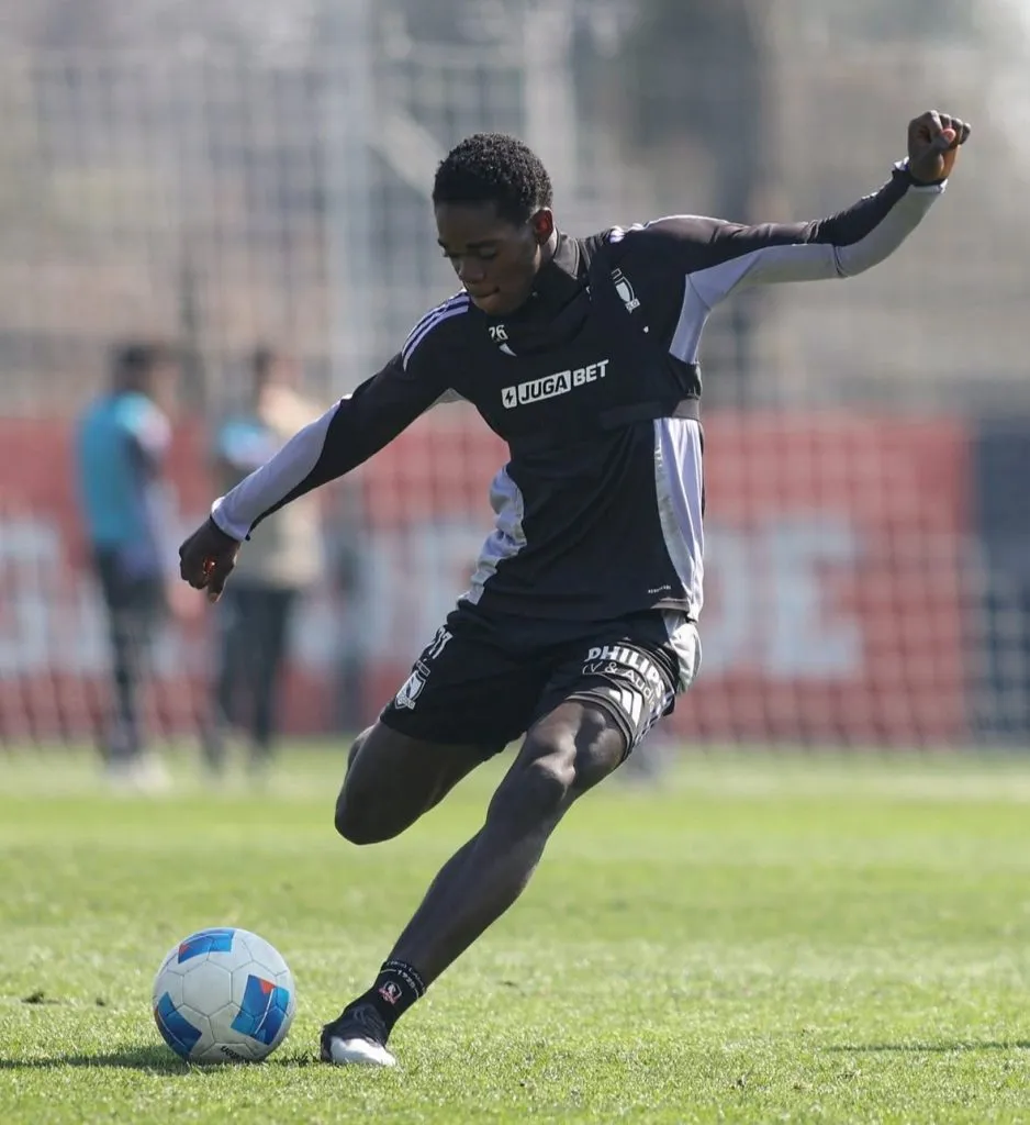 Manley Clerveaux recibió su primera citación por la Liga de Primera. (Foto: Colo Colo)