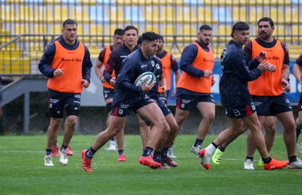 Los Cóndores entrenaron este viernes en el Estadio Sausalito. (Foto: Sudamérica Rugby)