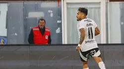 Marcos Bolados abrió la cuenta para Colo Colo ante Deportes Iquique (Foto: Dragomir Yankovic/Photosport)