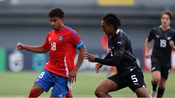 La Roja sub 20 debuta ante Nueva Zelanda este sábado 27 de septiembre (Foto: Javier Torres/Photosport)