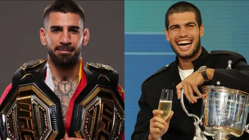 Carlos Alcaraz e Ilia Topuria son dos de los deportistas más destacados que tiene España en la actualidad.