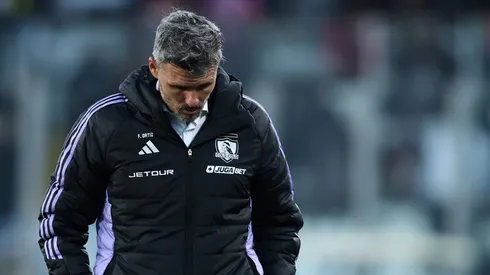 El "Tano" tomó una radical medida en Colo Colo ante DEportes Iquique (Foto: Javier Torres/Photosport)