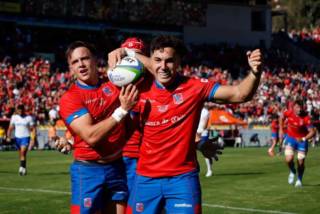 Chile está en el Mundial de Rugby de Australia 2027 (Photosport).