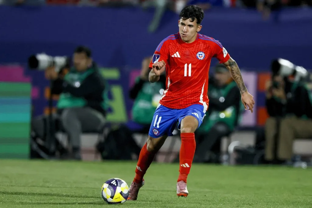 Vicente Álvarez fue titular en el debut de Chile ante Nueva Zelanda en el Mundial Sub 20. (Foto: Andrés Piña/Photosport)