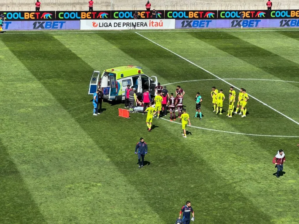 Díaz asustó a todos en La Portada | Foto: Bolavip Chile