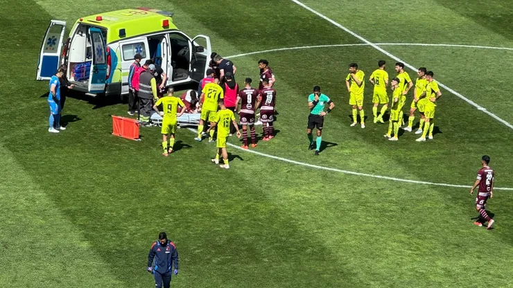 Una dramática situación fue la que se vivió en el Estadio La Portada