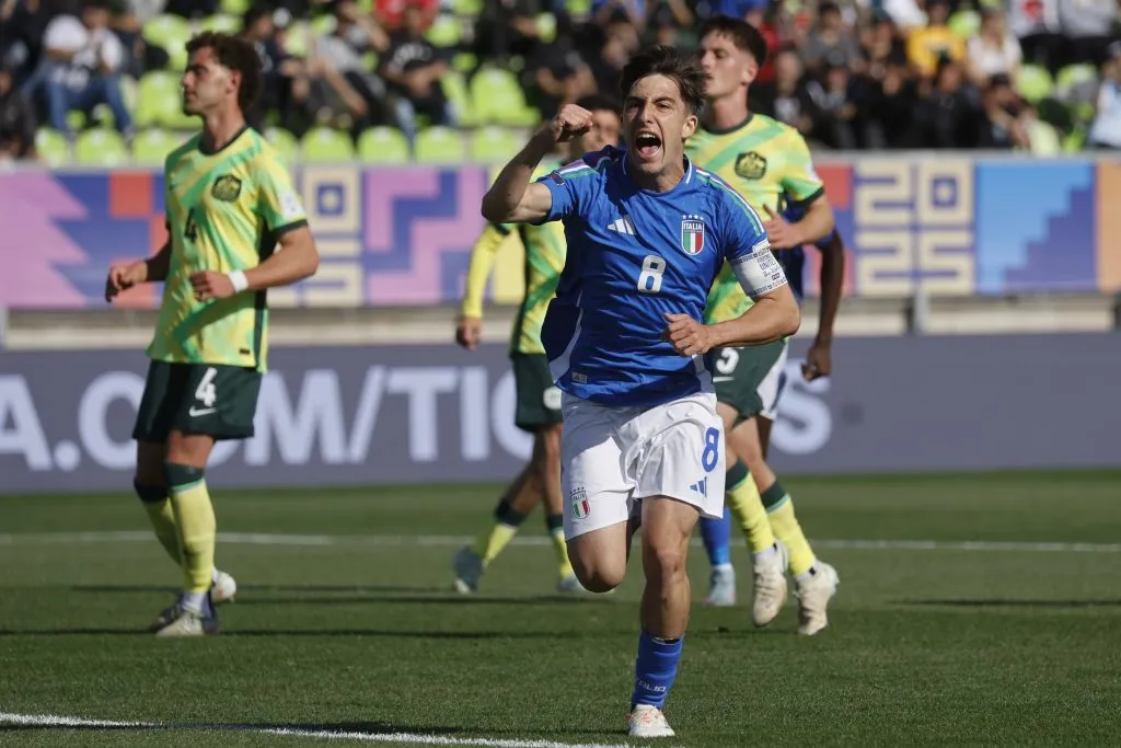 Italia vence a Australia en el debut por el Mundial Sub 20 Chile 2025. (Foto: Sebastián Cisternas/Photosport)