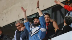 Boric dijo presente en el Claro Arena.