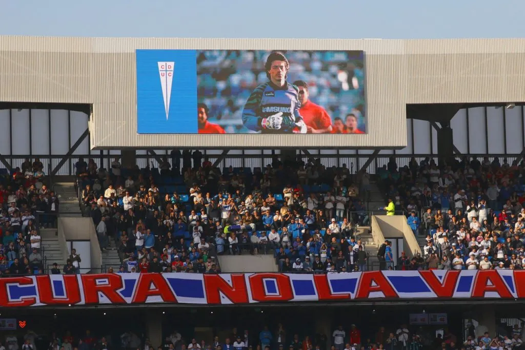 Momento de tensión se vivió en el Claro Arena. | Foto: Photosport