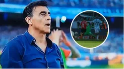 Gustavo Quinteros y su reacción que se hace viral en Argentina