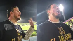 "El Talismán" provocó a los hinchas chilenos en el Mundial Sub 20.