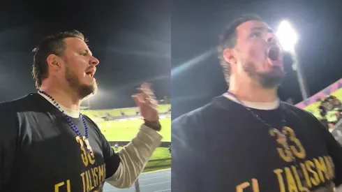 "El Talismán" provocó a los hinchas chilenos en el Mundial Sub 20.