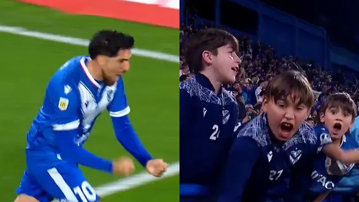 ¡Diego Valdés anotó su primer gol en Vélez!