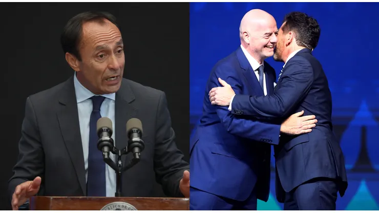 Pizarro aclara por qué Infantino y Domínguez no estuvieron en la apertura