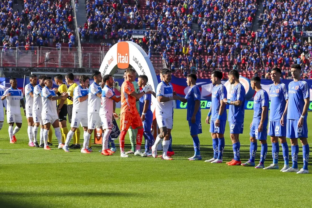 Universidad de Chile se medirá ante Universidad Católica en la fecha 25 de la Liga de Primera. (Créditos: Photosport)