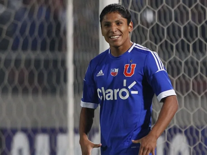 Raúl Ruidíaz celebra la clasificación de la U ante Alianza Lima