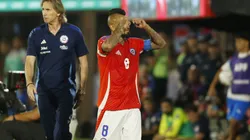 Ricardo Gareca vuelve a hablar de su relación con Arturo Vidal. (Foto: Ángelo Saavedra/Photosport)