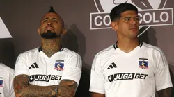 Arturo Vidal y Esteban Pavez se pelean por un puesto de titular en Colo Colo. (Foto: Photosport)