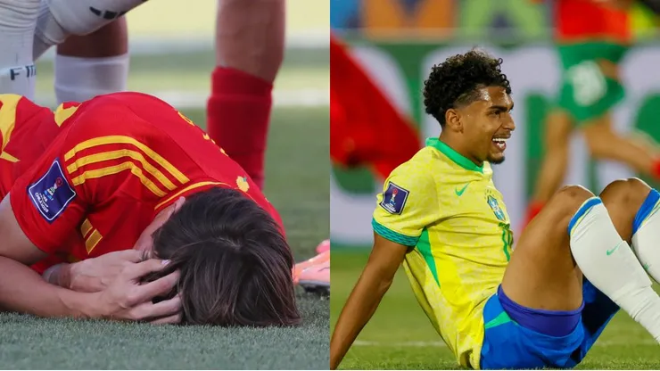 España y Brasil: de favoritos a casi eliminados del Mundial Sub 20