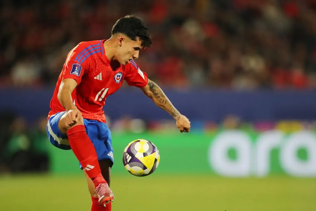 Vicente Álvarez ha disputado los dos partidos de La Roja Sub 20 en el Mundial 2025 | FOTO: Jonnathan Oyarzun/Photosport