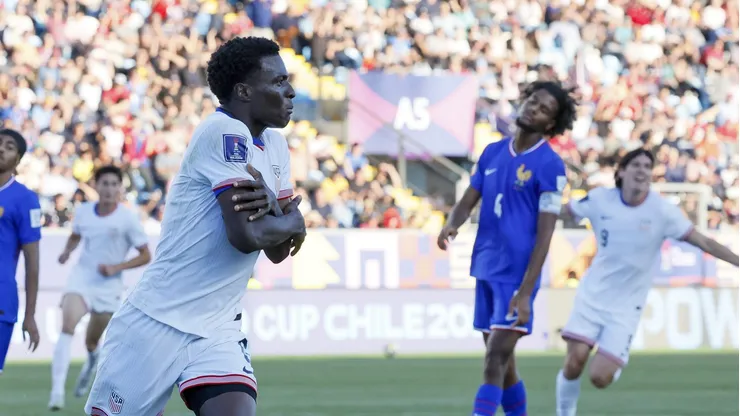 Estados Unidos goleó a Francia y avanzó de ronda en el Mundial Sub 20 (Foto: Andres Pina/Photosport)