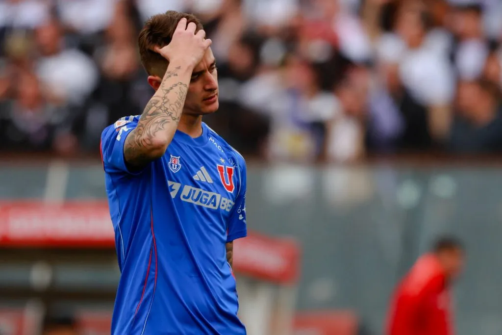 Franco Calderón es titularísimo en la U. | Foto: Photosport