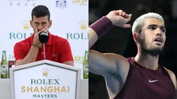 Novak Djokovic respondió duramente a las críticas de Carlos Alcaraz por el calendario ATP.