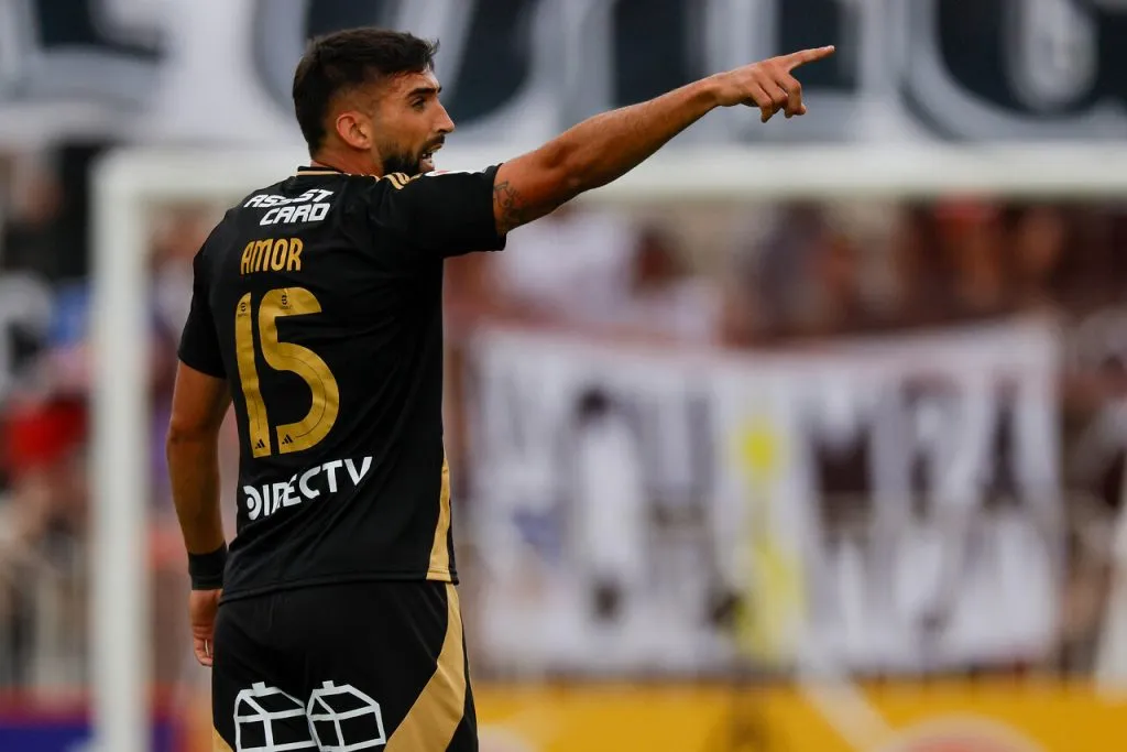 Emiliano Amor quiere extender su contrato en Colo Colo (Photosport).