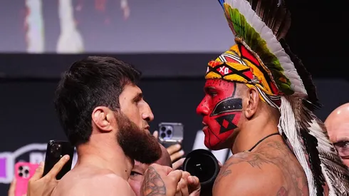 Alex Pereira vuelve a verse las caras ante Magomed Ankalaev (Photo by Jeff Bottari/Zuffa LLC)