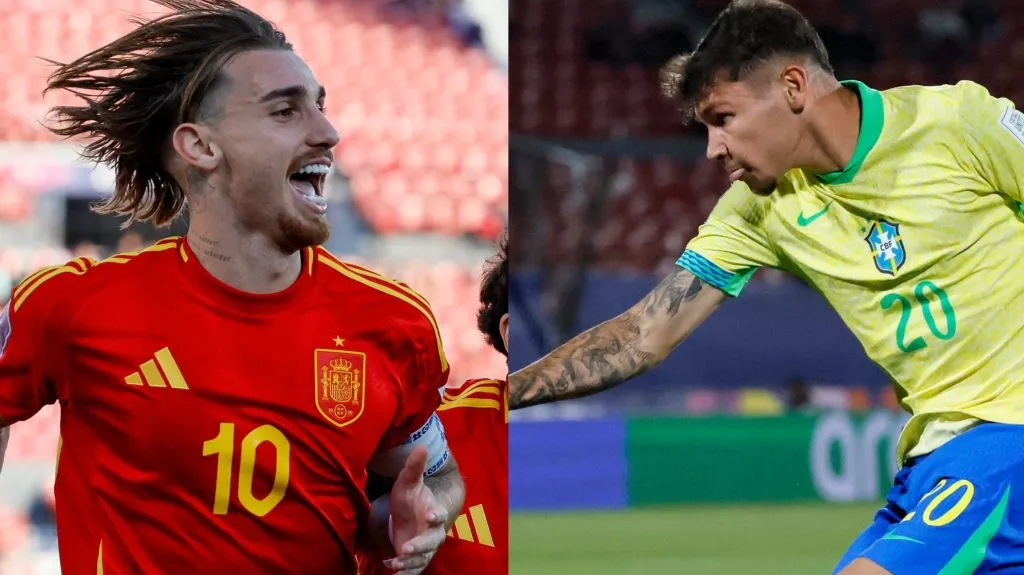 España y Brasil se juegan el todo o nada esta tarde en el Estadio Nacional (Foto: Photosport)