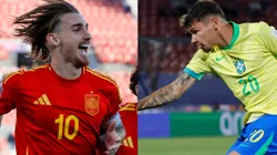 España y Brasil se juegan el todo o nada esta tarde en el Estadio Nacional (Foto: Photosport)