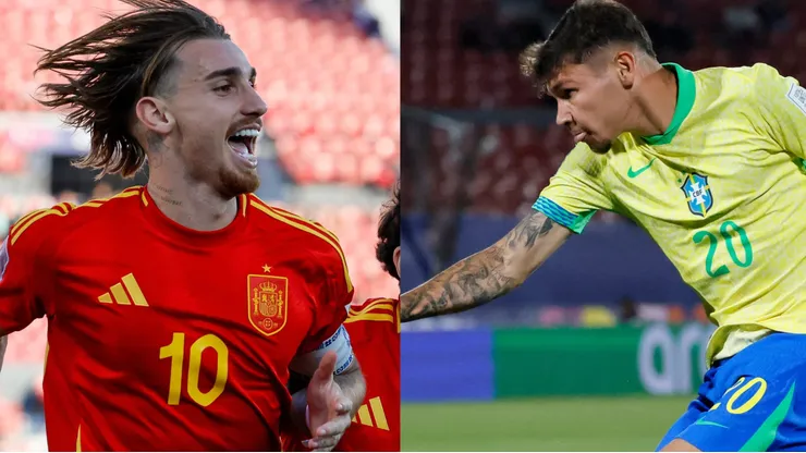 España y Brasil se juegan el todo o nada esta tarde en el Estadio Nacional (Foto: Photosport)