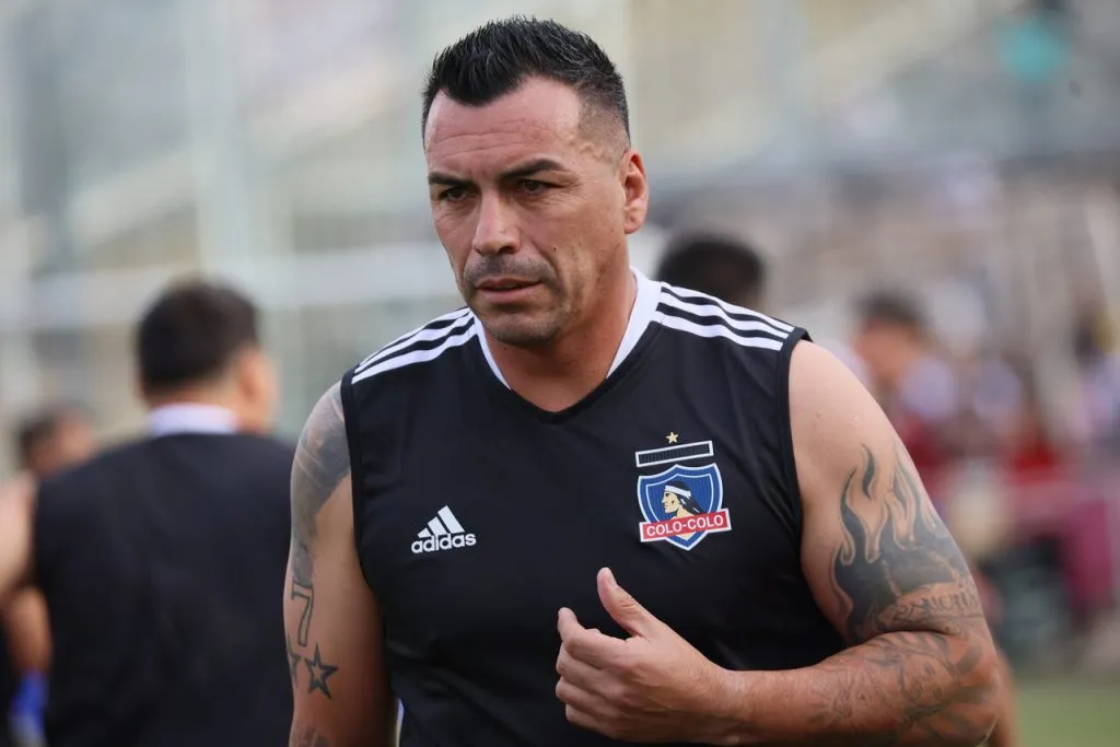Esteban Paredes es el goleador histórico del fútbol chileno con 216 goles (Photosport).