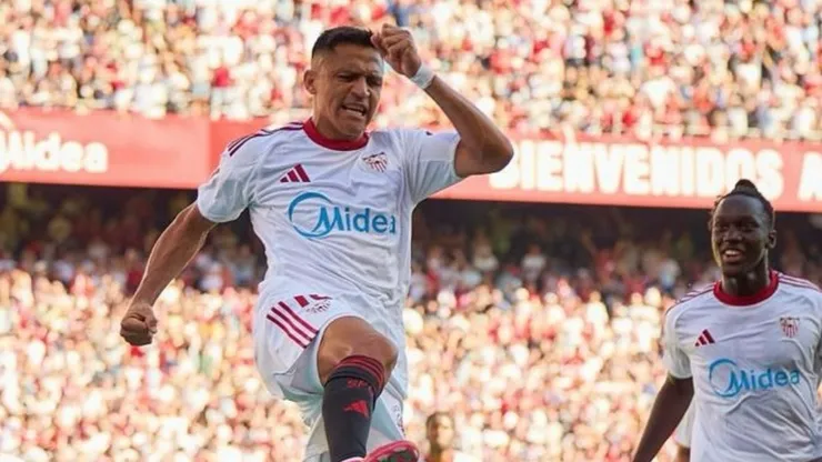 Alexis Sánchez brilló en la goleada del Sevilla ante Barcelona. (Foto: Sevilla FC)