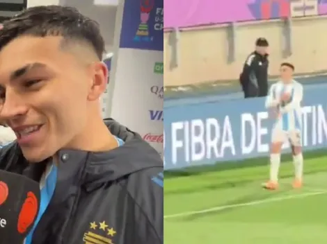 La irónica y provocadora respuesta de figura de Argentina Sub 20 al público chileno